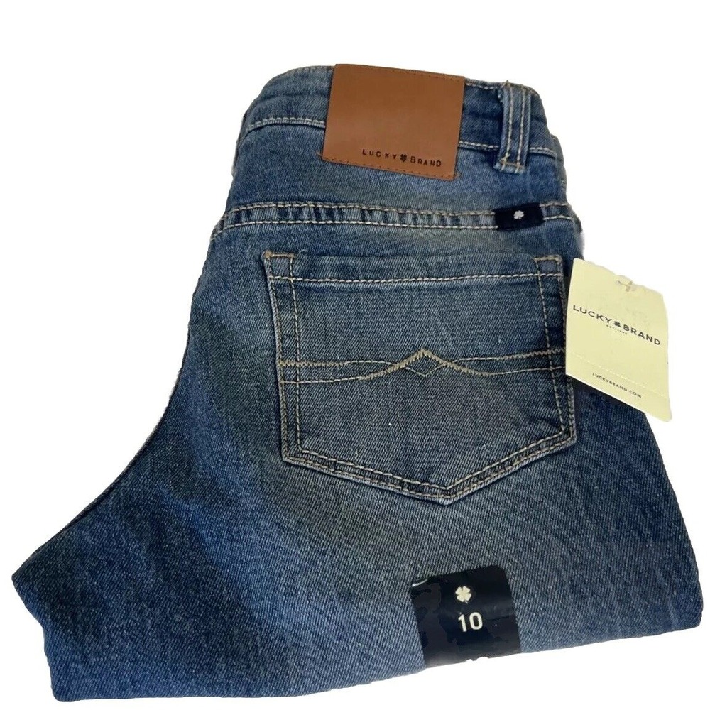 NWT Lucky Brand Girls Ada Wash Zoe‎ Skinny Jeans Size 10